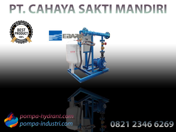 Paket Pompa Booster (Single Pump) EBARA 3D