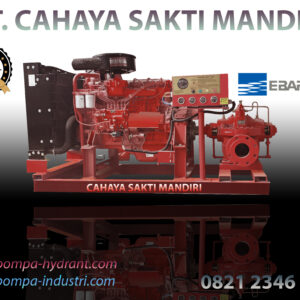 Pompa Hydrant Diesel - Split Case (Diesel Engine Fire Fighting Pump)