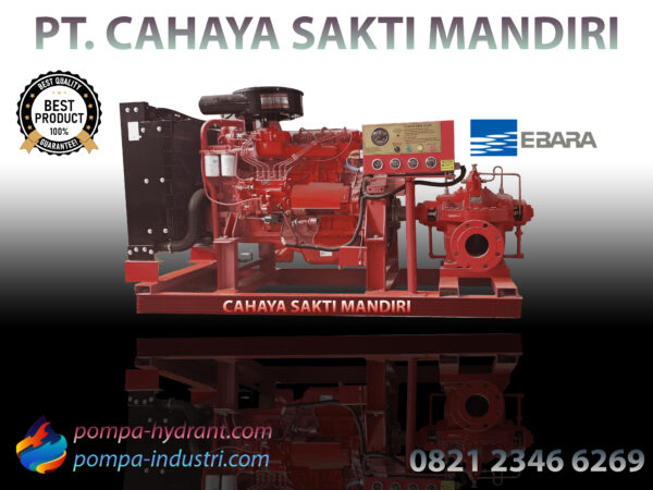 Pompa Hydrant Diesel - Split Case (Diesel Engine Fire Fighting Pump)