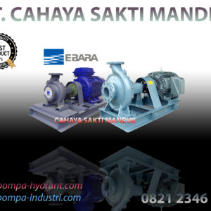 Pompa Air Distribusi - Centrifugal End Suction - EBARA (Pompa Filter, Pompa Chiller & Pompa Transfer)