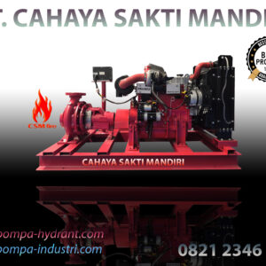 Pompa Hydrant Diesel - Centrifgual End Suction (Diesel Engine Fire Fighting Pump)