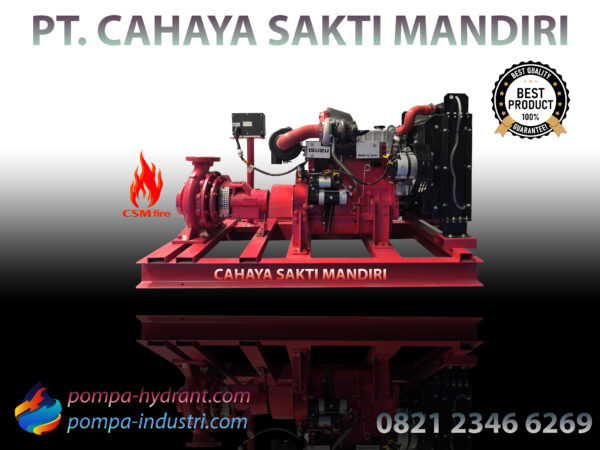 Pompa Hydrant Diesel - Centrifgual End Suction (Diesel Engine Fire Fighting Pump)